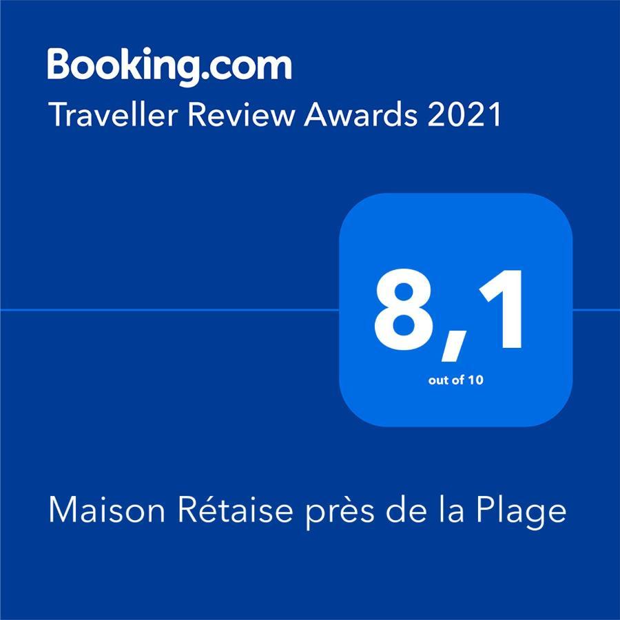 Maison Retaise Pres De La Plage Saint-Clément-des-Baleines Exteriör bild